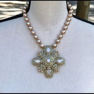 Heidi Daus Runway Fabulous Cross Necklace NIB